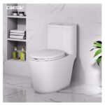 Bồn cầu 1 khối CAESAR C1364 nắp êm MU234 - Ảnh 6