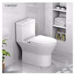 Bồn cầu 1 khối CAESAR C1374 nắp êm MU235 - Ảnh 4