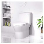Bồn cầu 1 khối CAESAR C1374 nắp êm MU235 - Ảnh 6