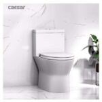 Bồn cầu 1 khối CAESAR C1374 nắp êm MU235 - Ảnh 5
