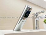 Vòi lavabo INAX AMV-300 cảm ứng pin nước lạnh - Ảnh 4