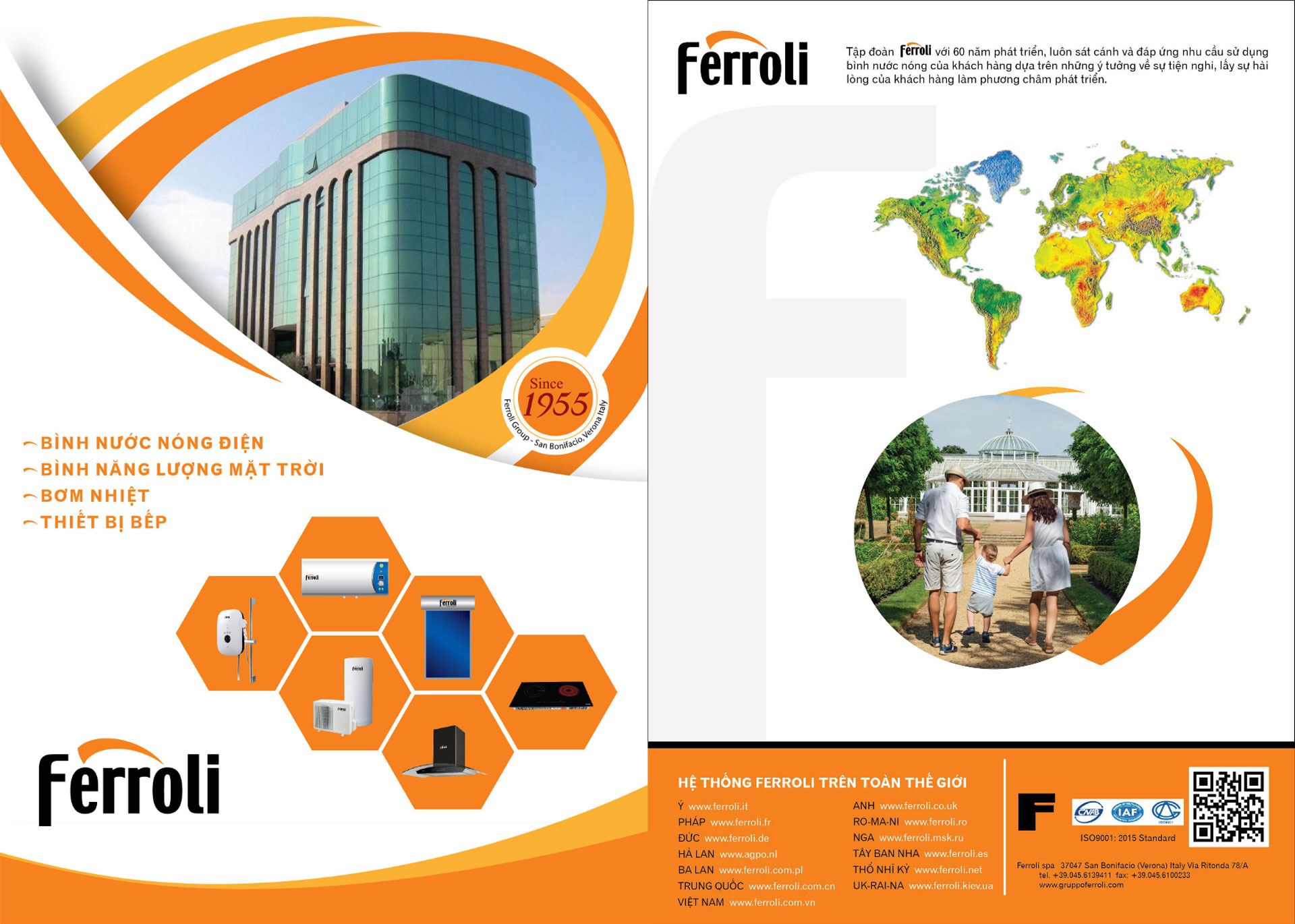 anh bia Catalogue Ferroli online moi nhat 2025