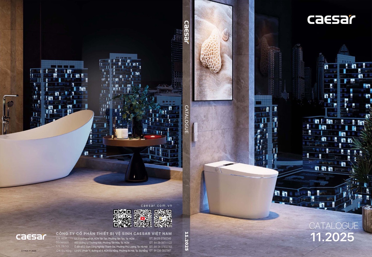 anh bia Catalogue Thiet bi ve sinh Caesar moi nhat 2026 Large