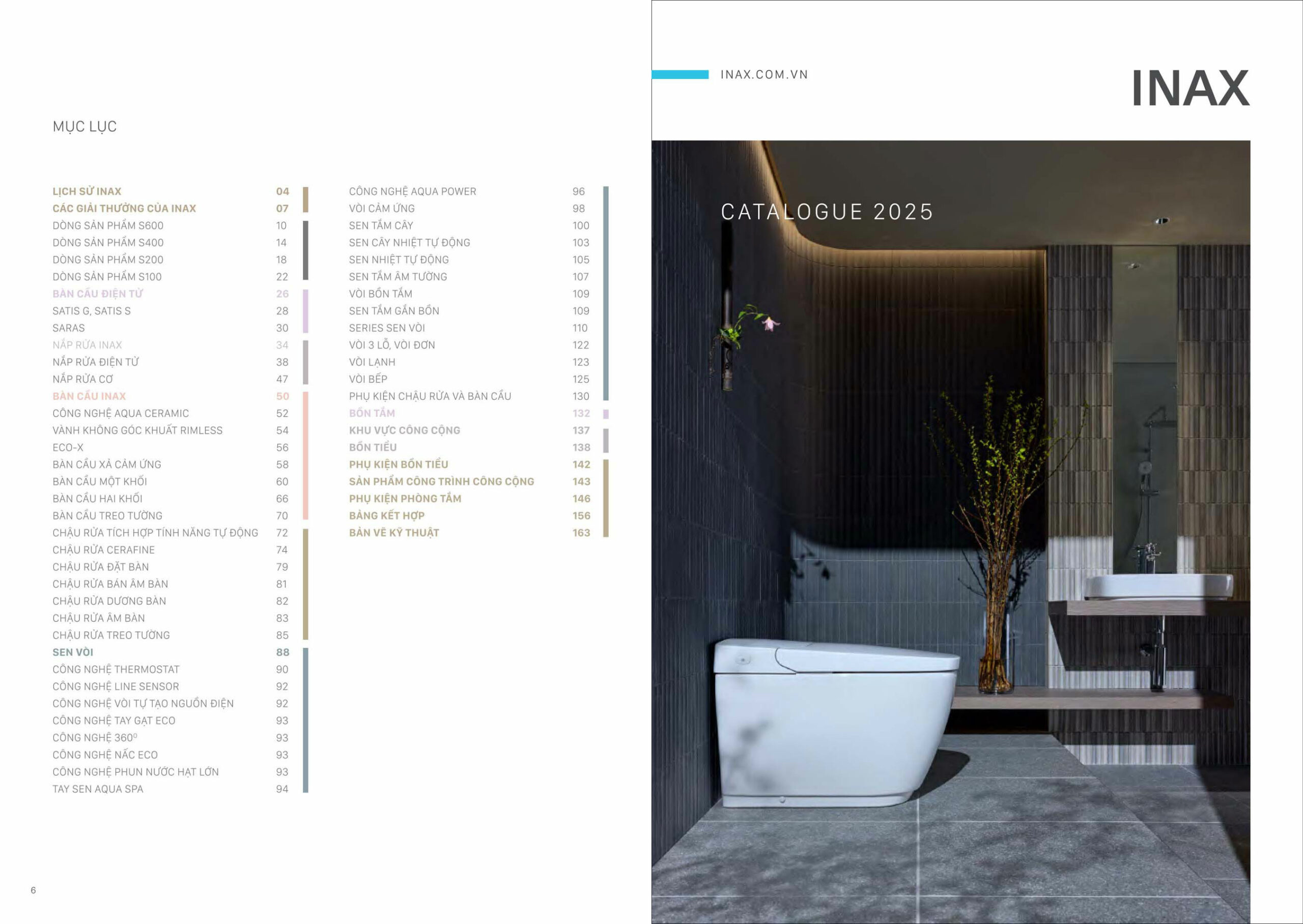 anh bia Catalogue Thiet bi ve sinh INAX moi nhat 2025 1 scaled