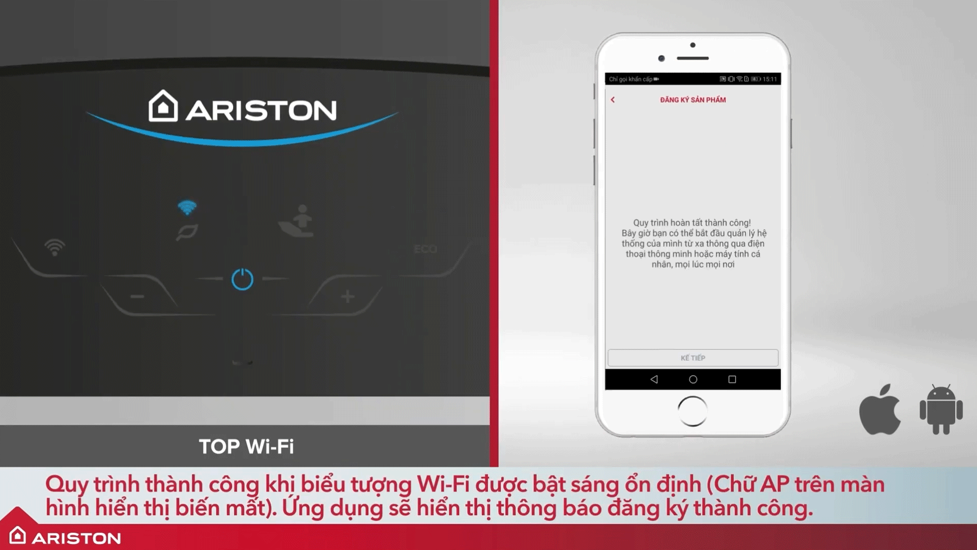 bước-3-Hướng-dẫn-kết-nối-Wifi-bình-nóng-lạnh-Ariston-SL2-LUX-D-WIFI-và-AN2-TOP-WIFI-4