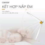 Bồn cầu 1 khối CAESAR C1353 nắp êm MU234 - Ảnh 9