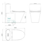 Bản-vẽ-kĩ-thuật-Bồn-cầu-1-khối-VIGLACERA-V812-nắp-êm