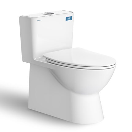 Bồn cầu 1 khối VIGLACERA V808 nắp êm