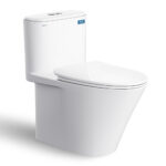 Bồn cầu 1 khối VIGLACERA V812 nắp êm