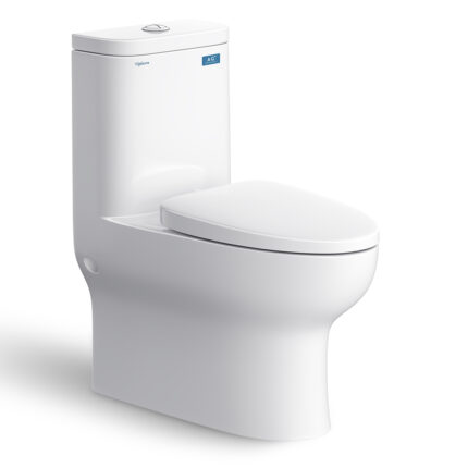 Bồn cầu 1 khối VIGLACERA V848 nắp êm