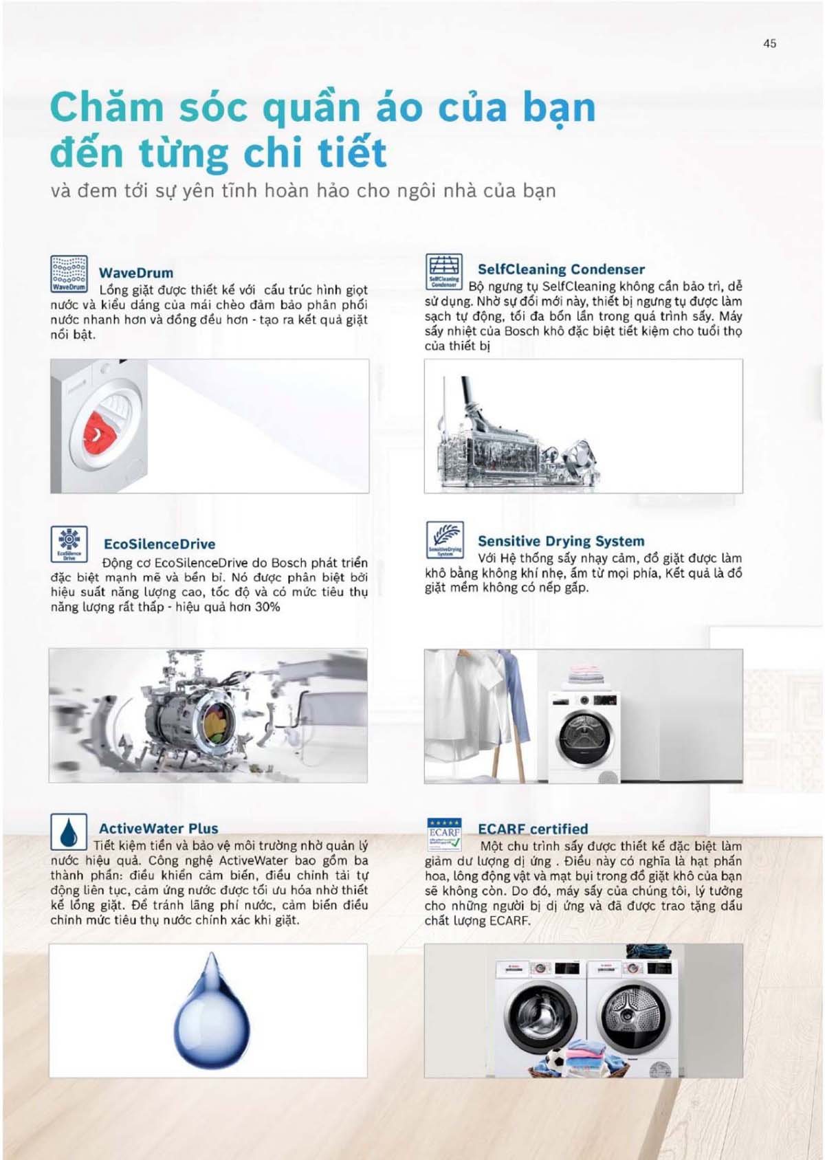 CATALOGUE BOSCH THE GIOI BEP 2024 45
