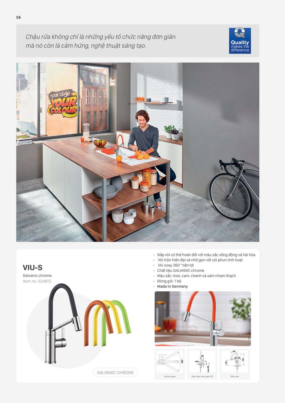 Catalogue BLANCO 2023 Bang gia thiet bi nha bep vuathietbi.com 16