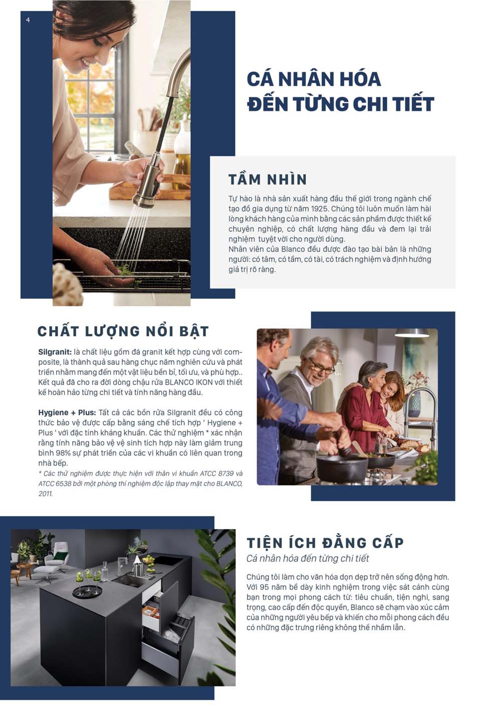 Catalogue BLANCO 2023 Bang gia thiet bi nha bep vuathietbi.com 4