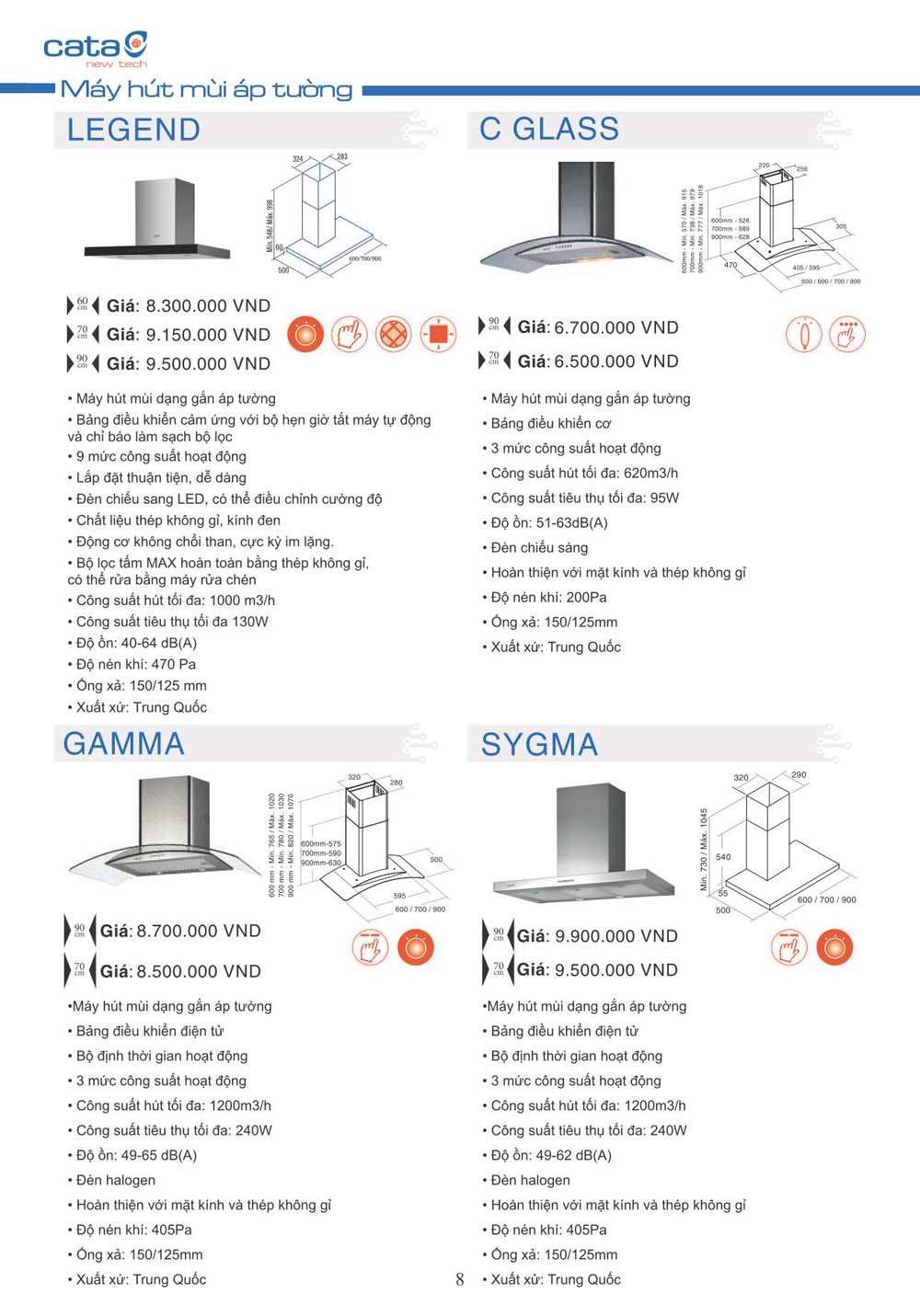 Catalogue CATA 2023 Duc Chinh vuathietbi.com 8