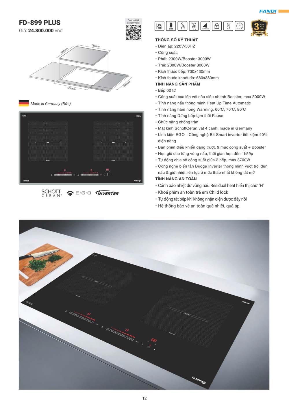 Catalogue FANDI 2024 – Bang gia thiet bi nha bep 012