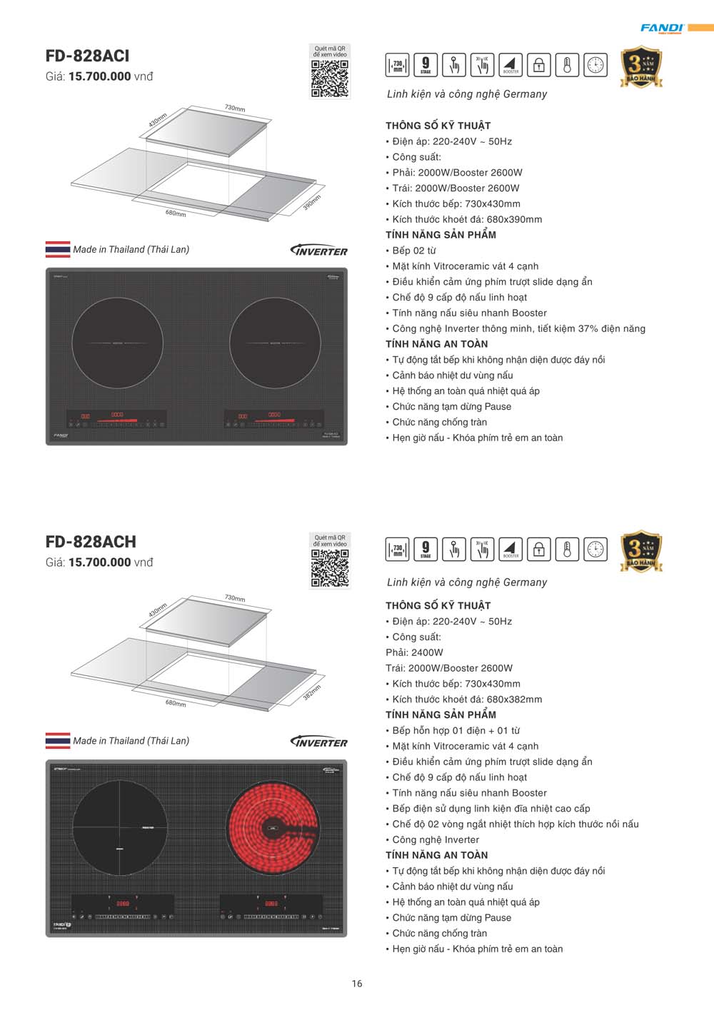 Catalogue FANDI 2024 – Bang gia thiet bi nha bep 016