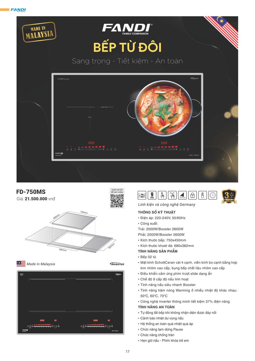 Catalogue FANDI 2024 – Bang gia thiet bi nha bep 017