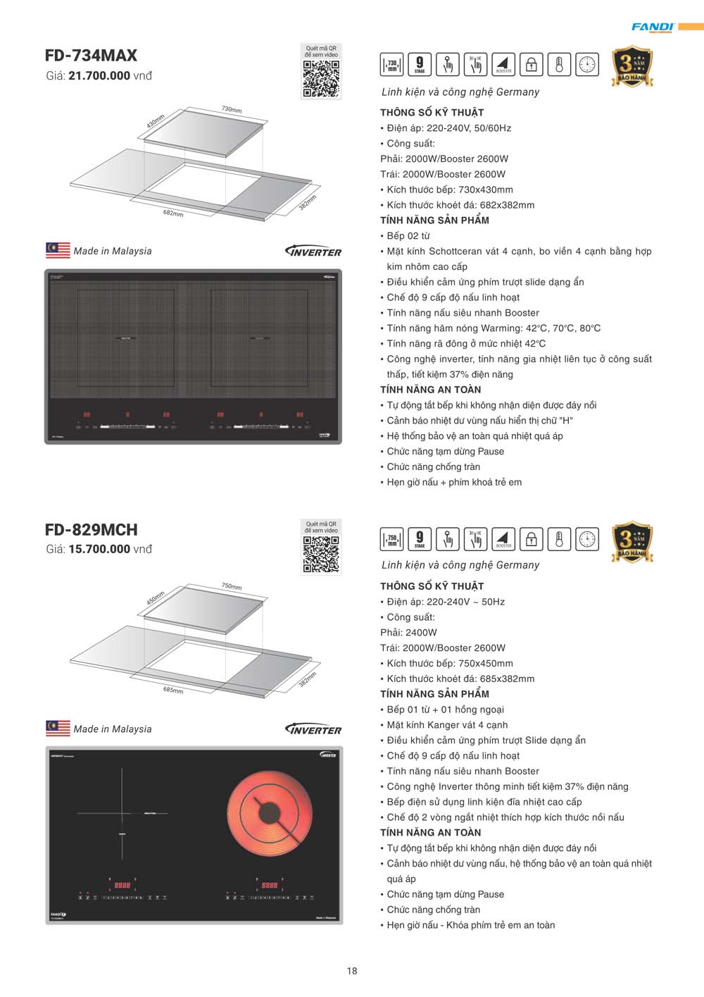 Catalogue FANDI 2024 – Bang gia thiet bi nha bep 018