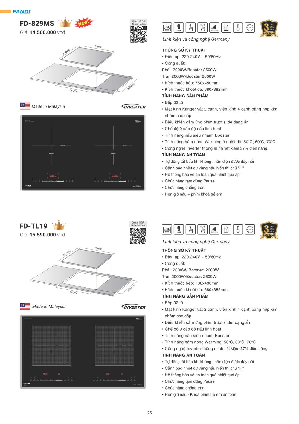 Catalogue FANDI 2024 – Bang gia thiet bi nha bep 025