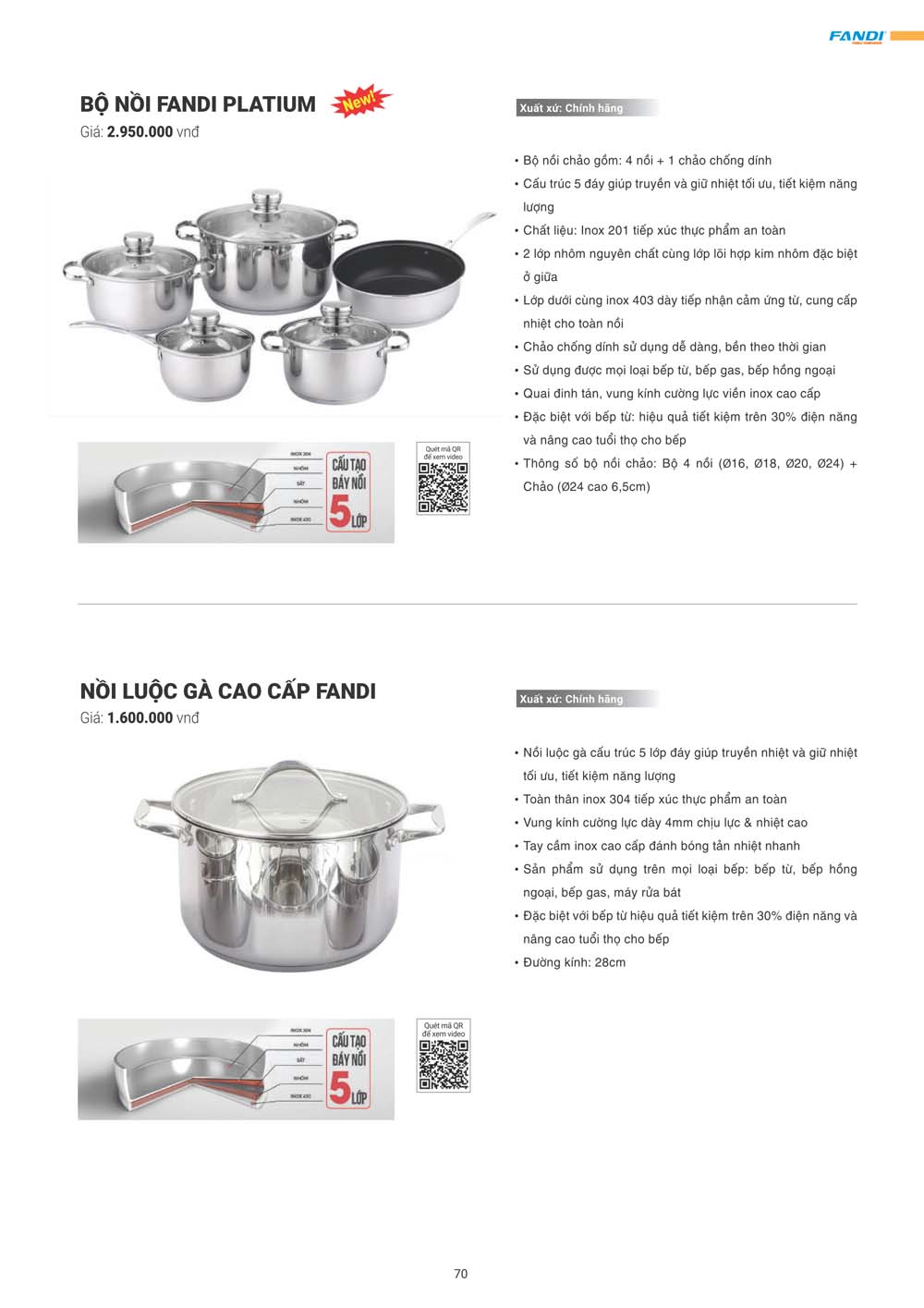 Catalogue FANDI 2024 – Bang gia thiet bi nha bep 070