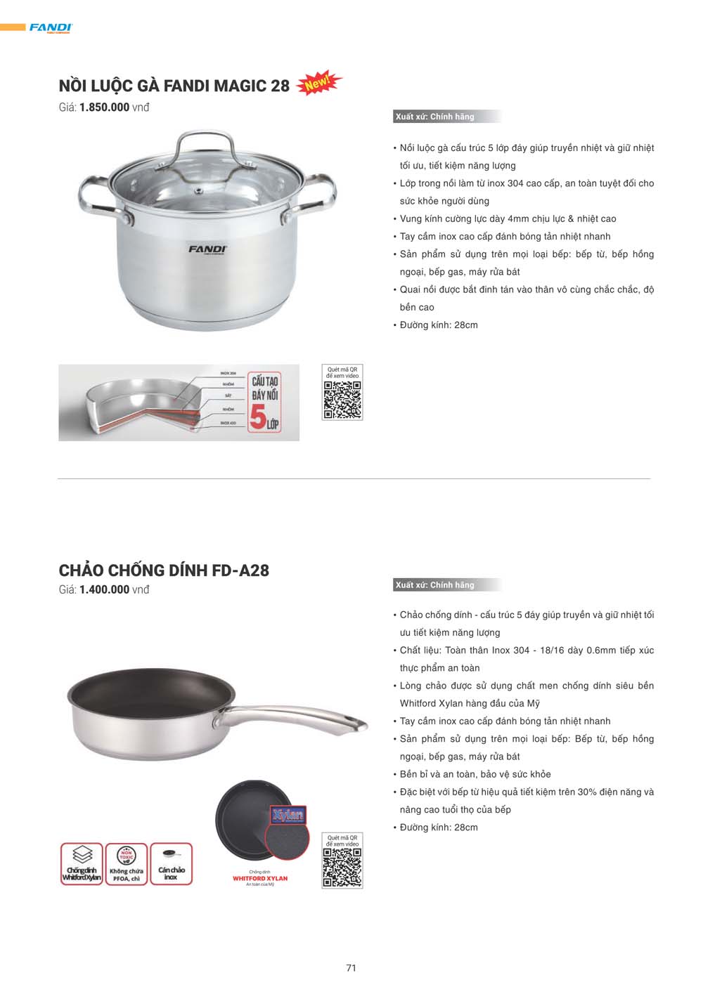 Catalogue FANDI 2024 – Bang gia thiet bi nha bep 071