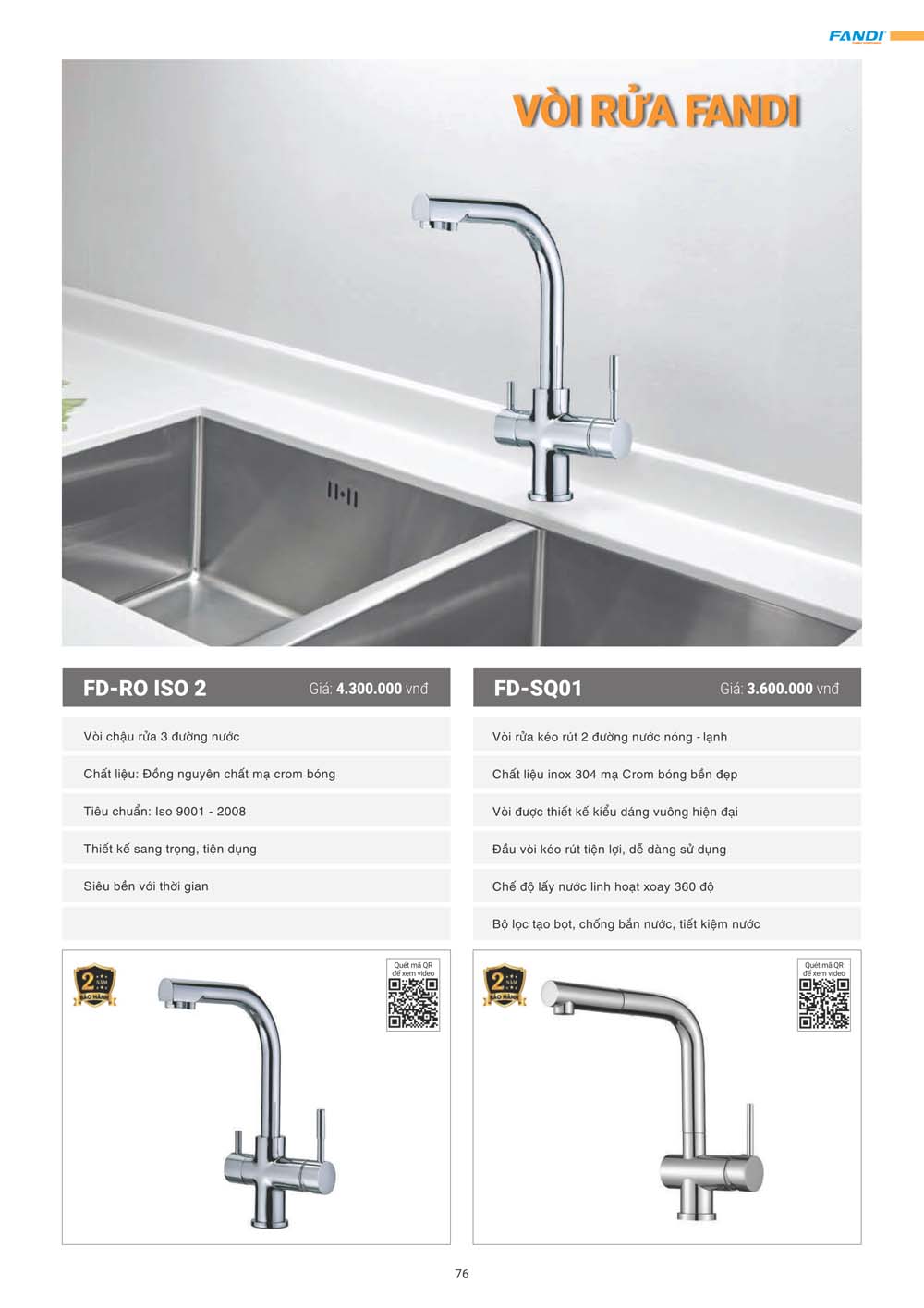 Catalogue FANDI 2024 – Bang gia thiet bi nha bep 076