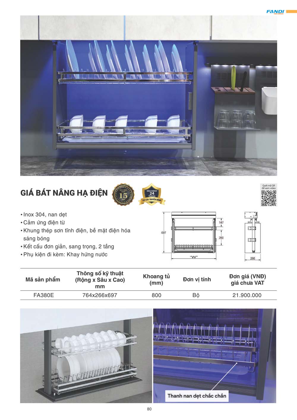 Catalogue FANDI 2024 – Bang gia thiet bi nha bep 080