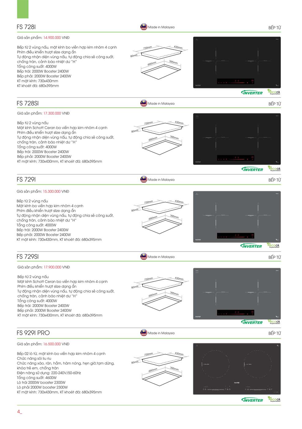Catalogue FASTER 2023 – Bang gia thiet bi nha bep 03 1