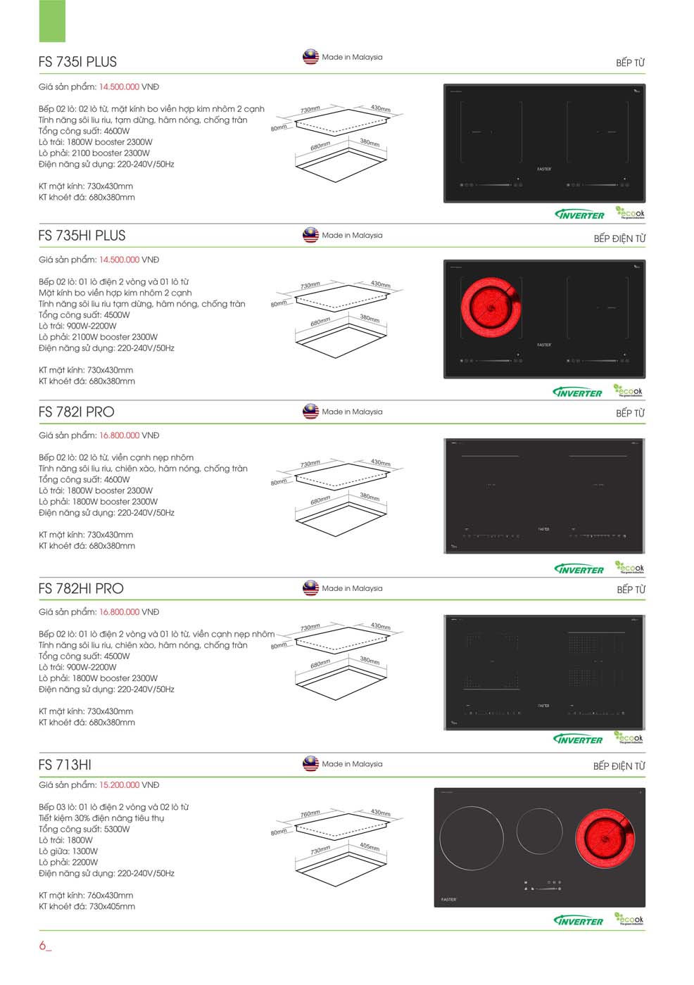 Catalogue FASTER 2023 – Bang gia thiet bi nha bep 04 1