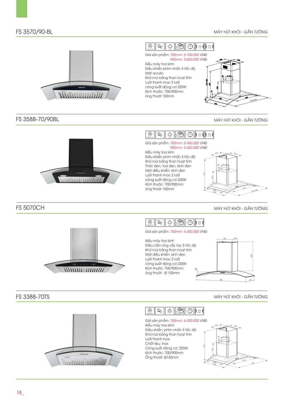 Catalogue FASTER 2023 – Bang gia thiet bi nha bep 10 1