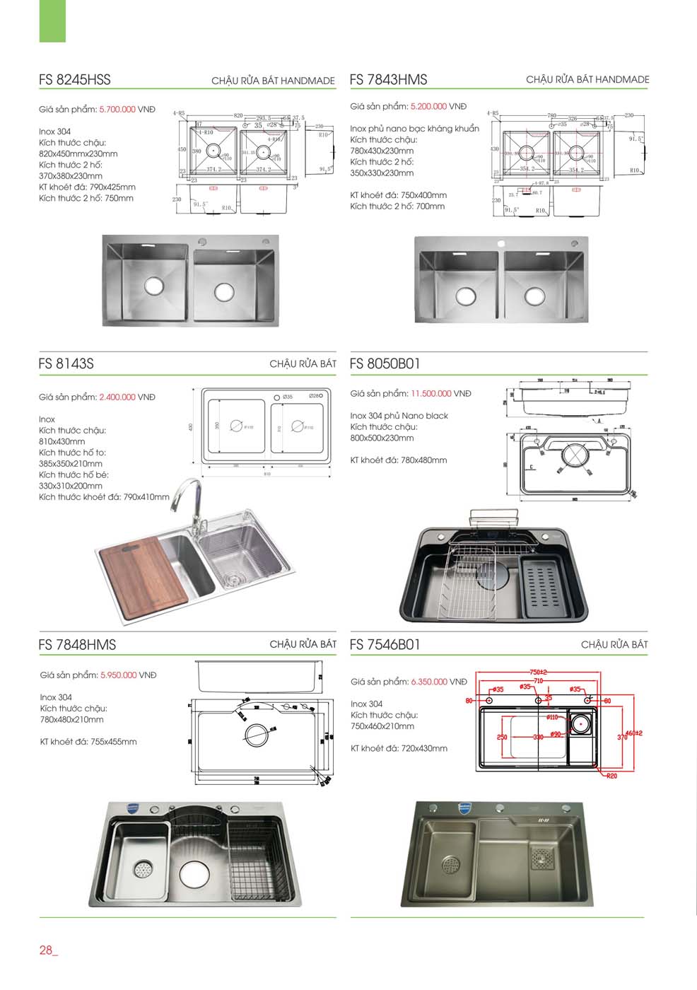 Catalogue FASTER 2023 – Bang gia thiet bi nha bep 15 1