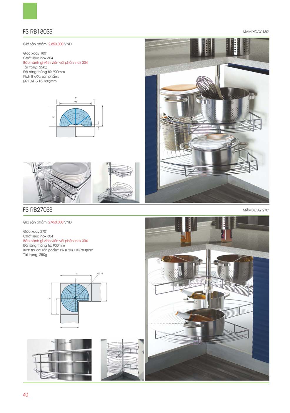 Catalogue FASTER 2023 – Bang gia thiet bi nha bep 21 1