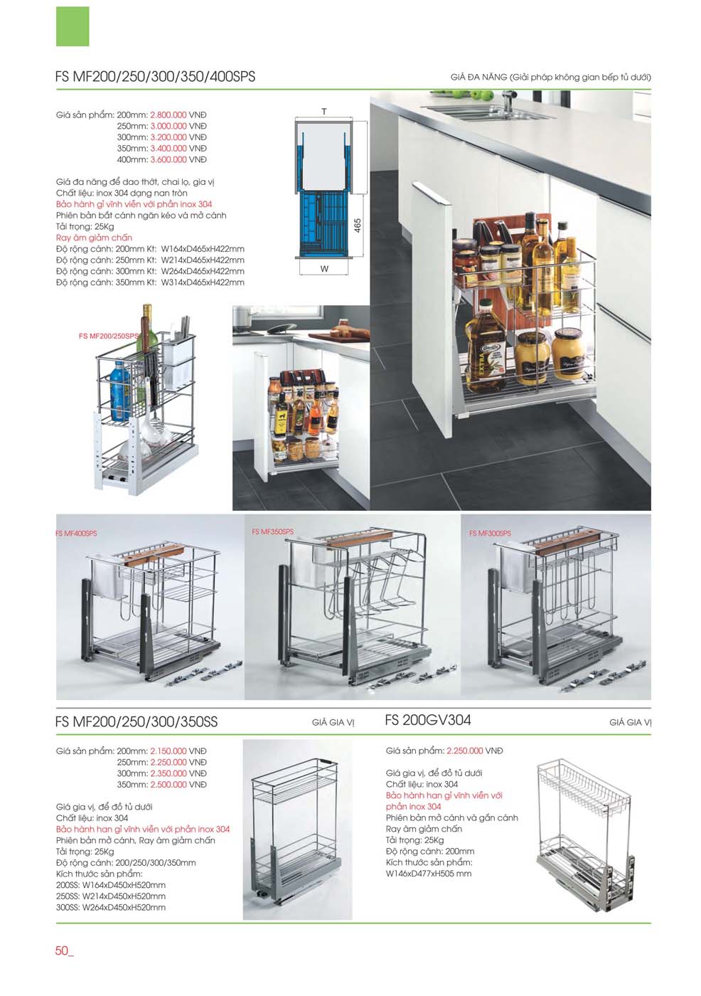 Catalogue FASTER 2023 – Bang gia thiet bi nha bep 26 1
