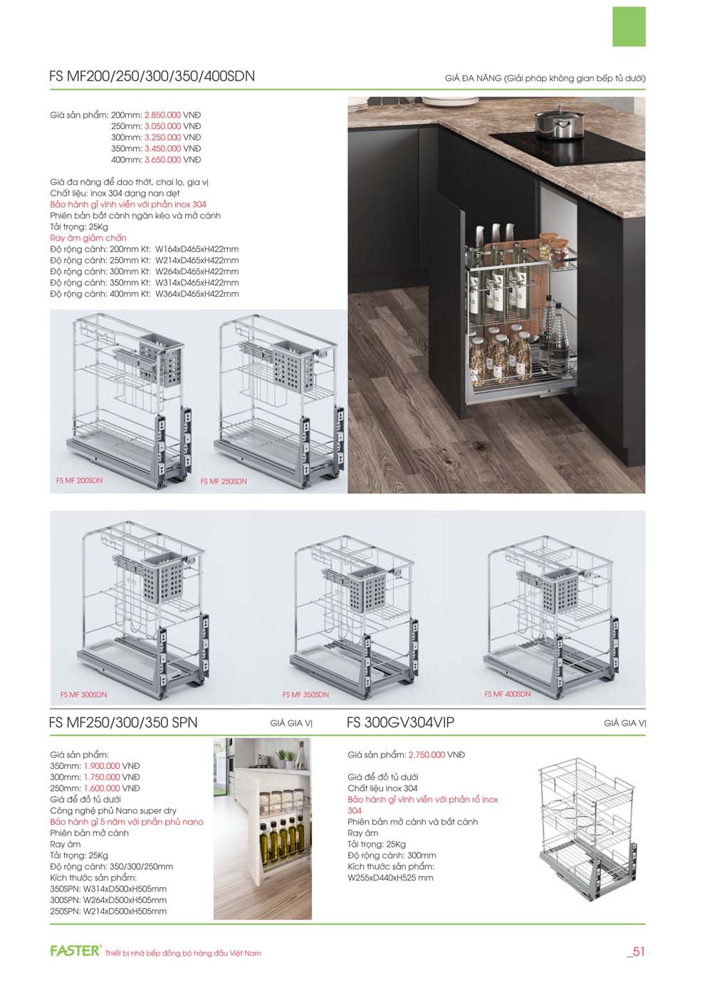 Catalogue FASTER 2023 – Bang gia thiet bi nha bep 26 2