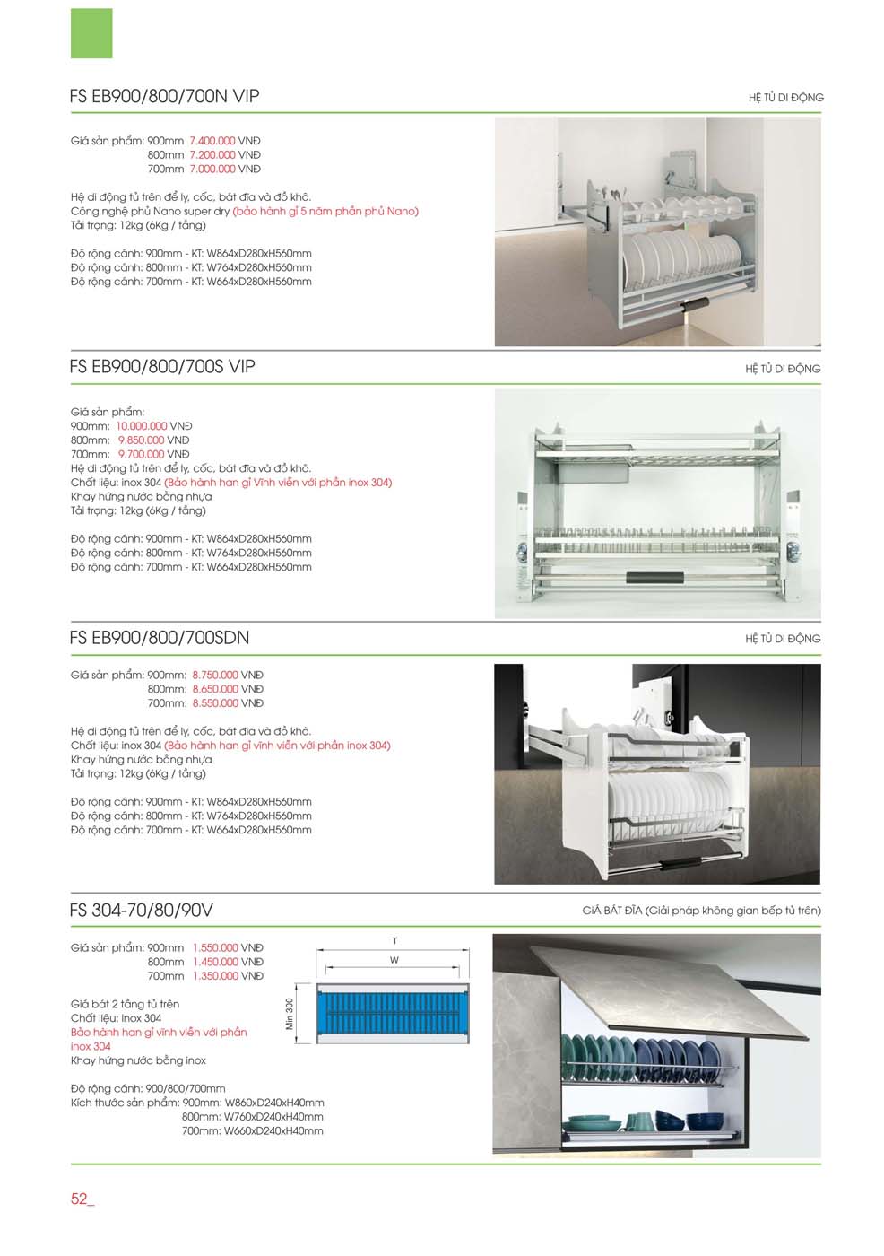 Catalogue FASTER 2023 – Bang gia thiet bi nha bep 27 1