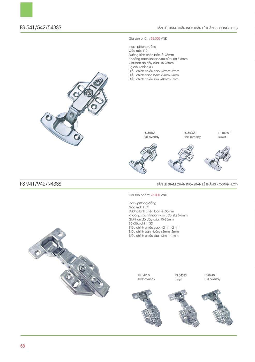 Catalogue FASTER 2023 – Bang gia thiet bi nha bep 30 1