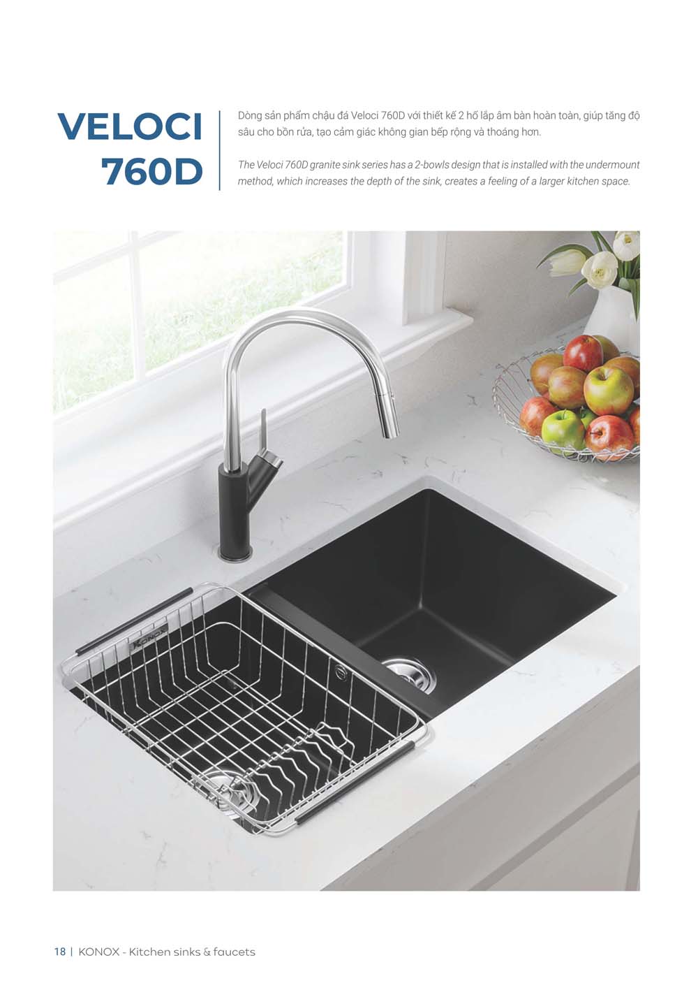 Catalogue KONOX 2023 – Bang gia thiet bi nha bep 18