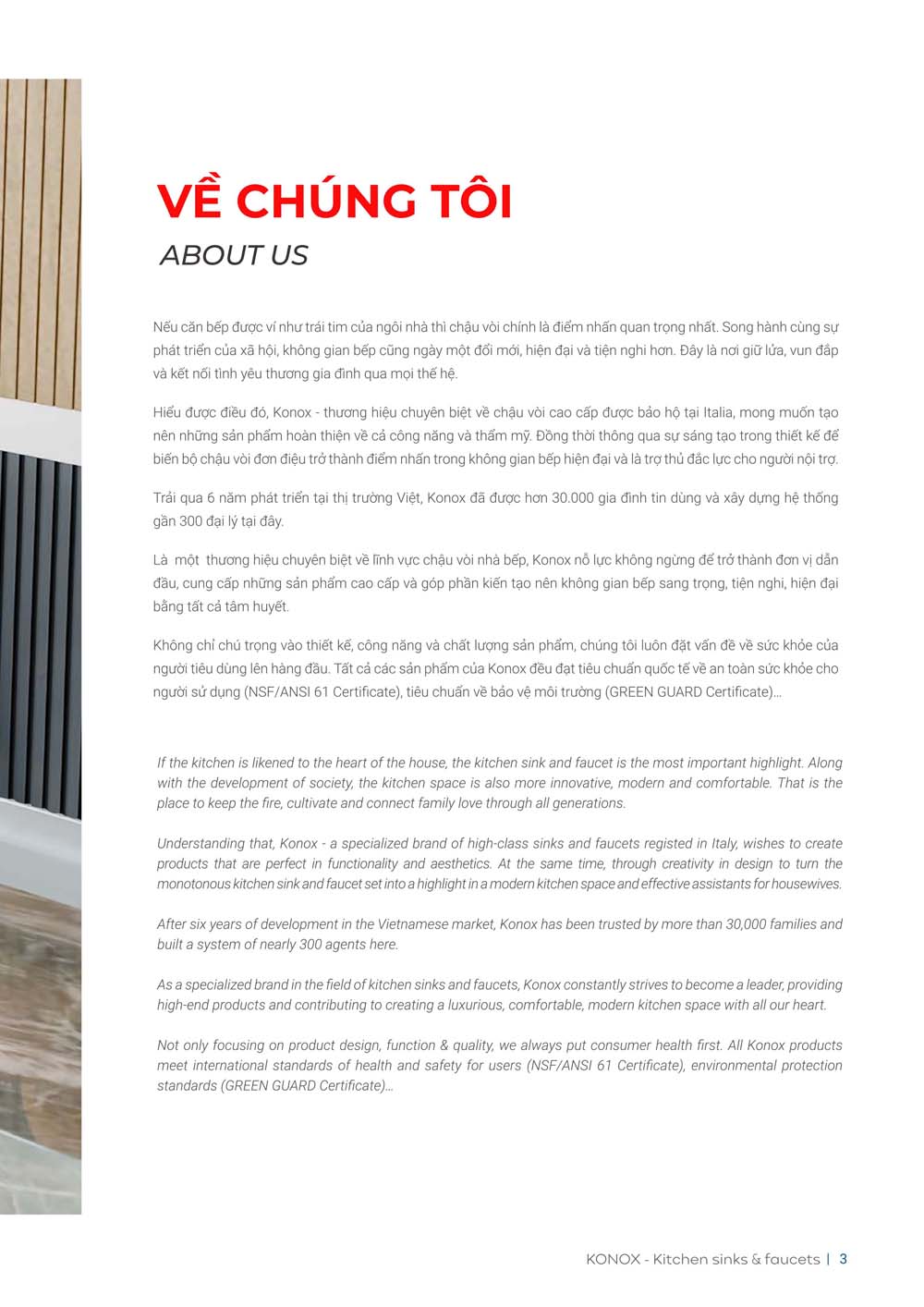 Catalogue KONOX 2023 – Bang gia thiet bi nha bep 3