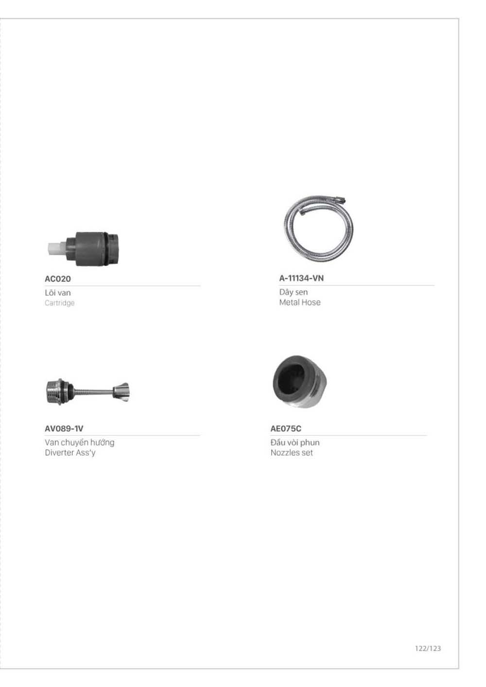 Catalogue Linh phu kien thay the INAX vuathietbi.com 123