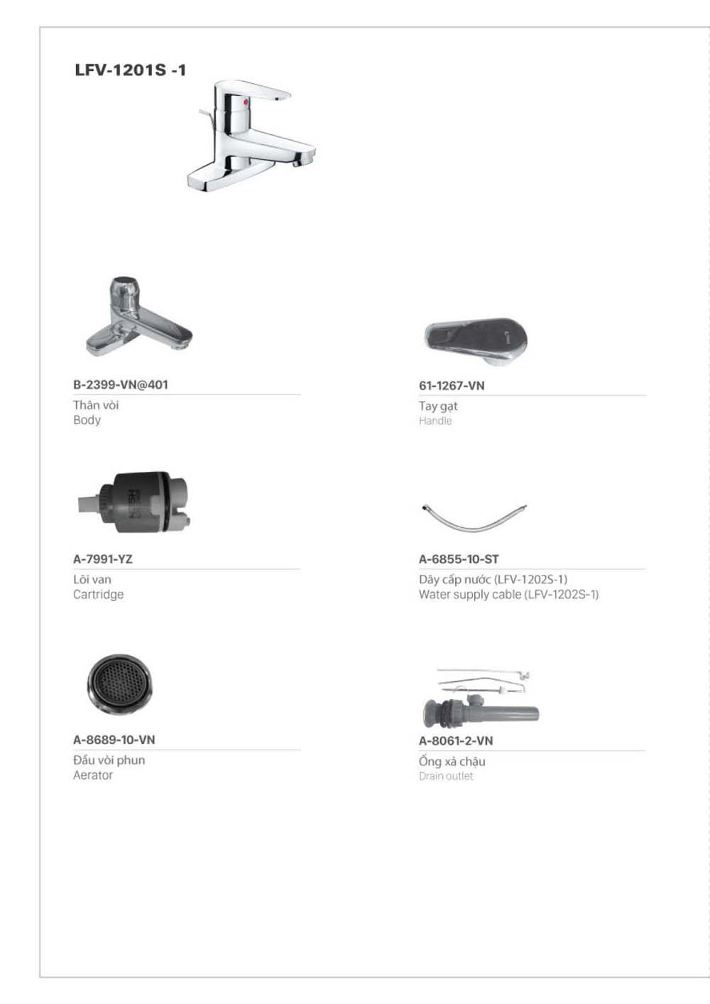 Catalogue Linh phu kien thay the INAX vuathietbi.com 138