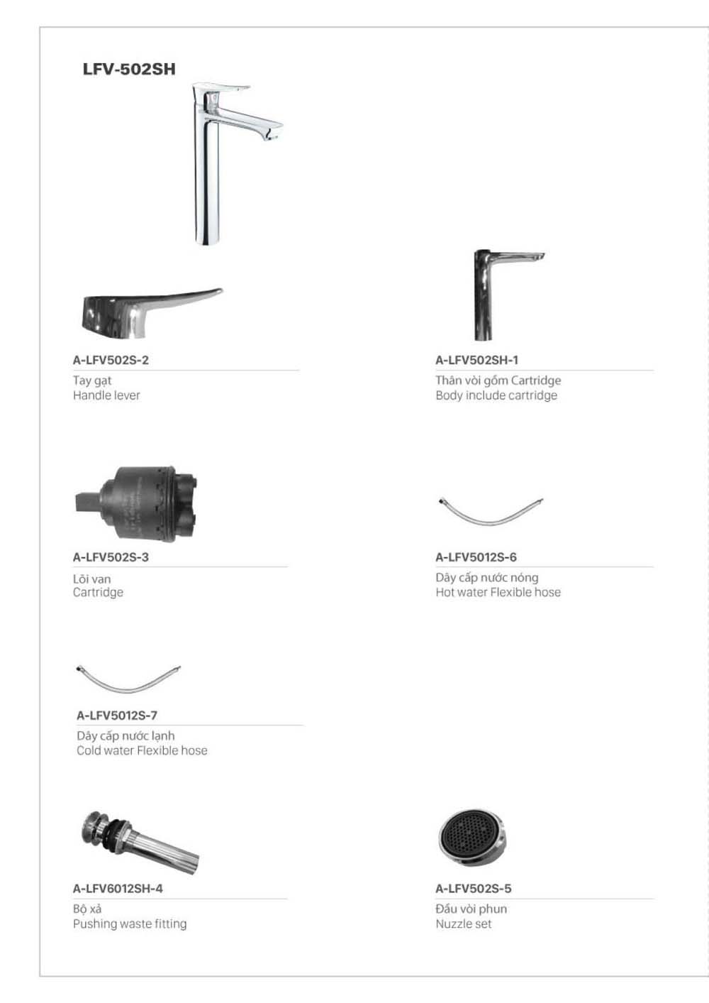 Catalogue Linh phu kien thay the INAX vuathietbi.com 158