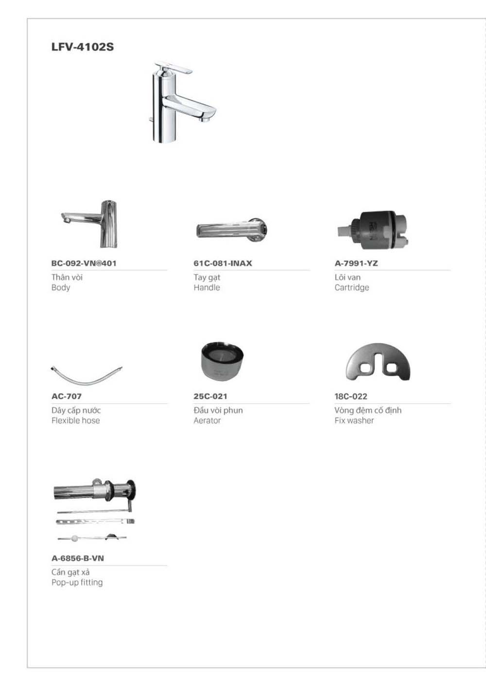 Catalogue Linh phu kien thay the INAX vuathietbi.com 168