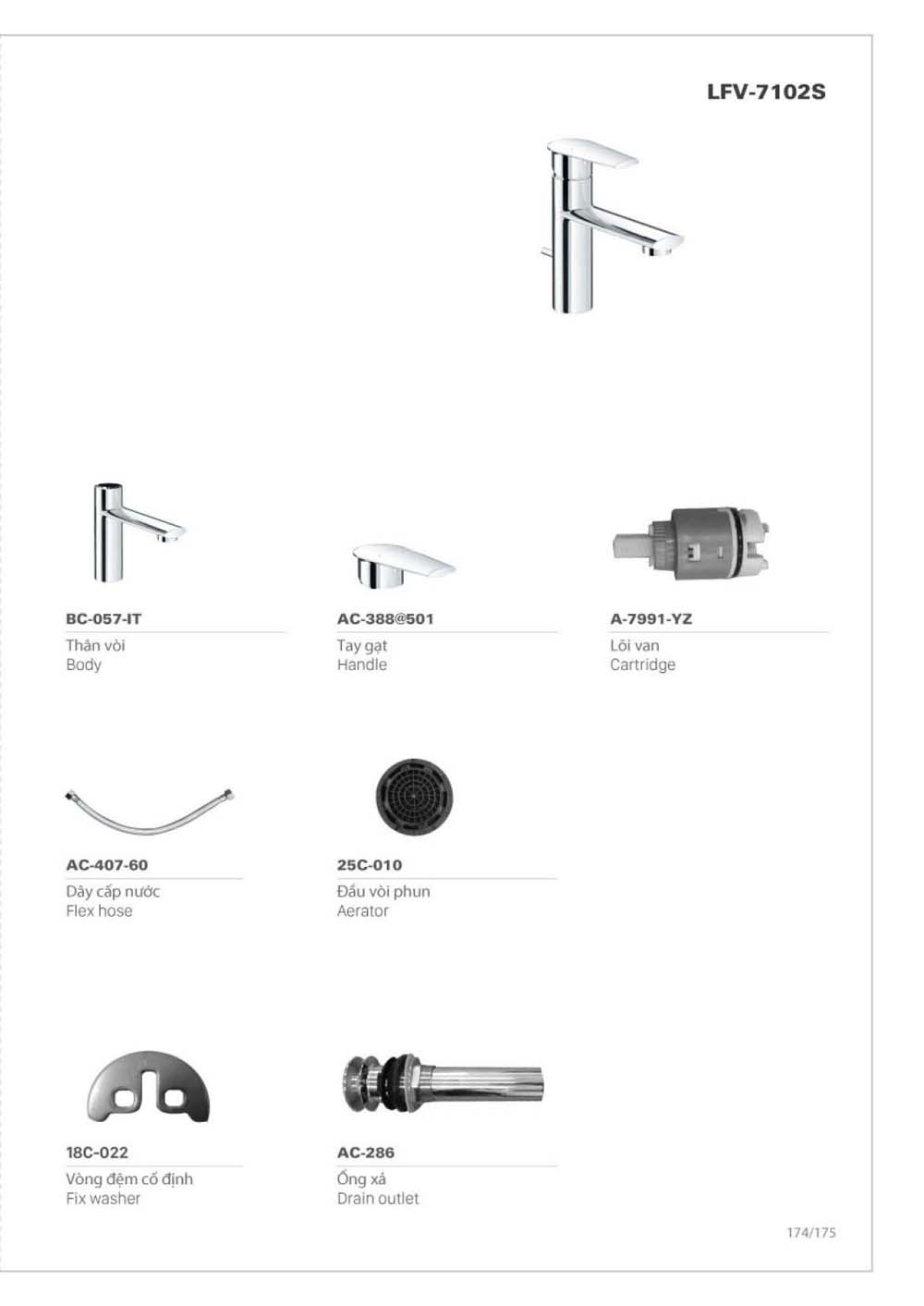 Catalogue Linh phu kien thay the INAX vuathietbi.com 175