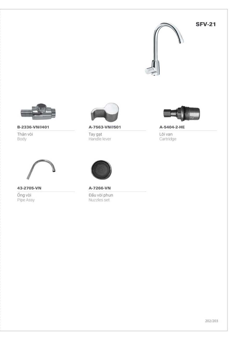 Catalogue Linh phu kien thay the INAX vuathietbi.com 203