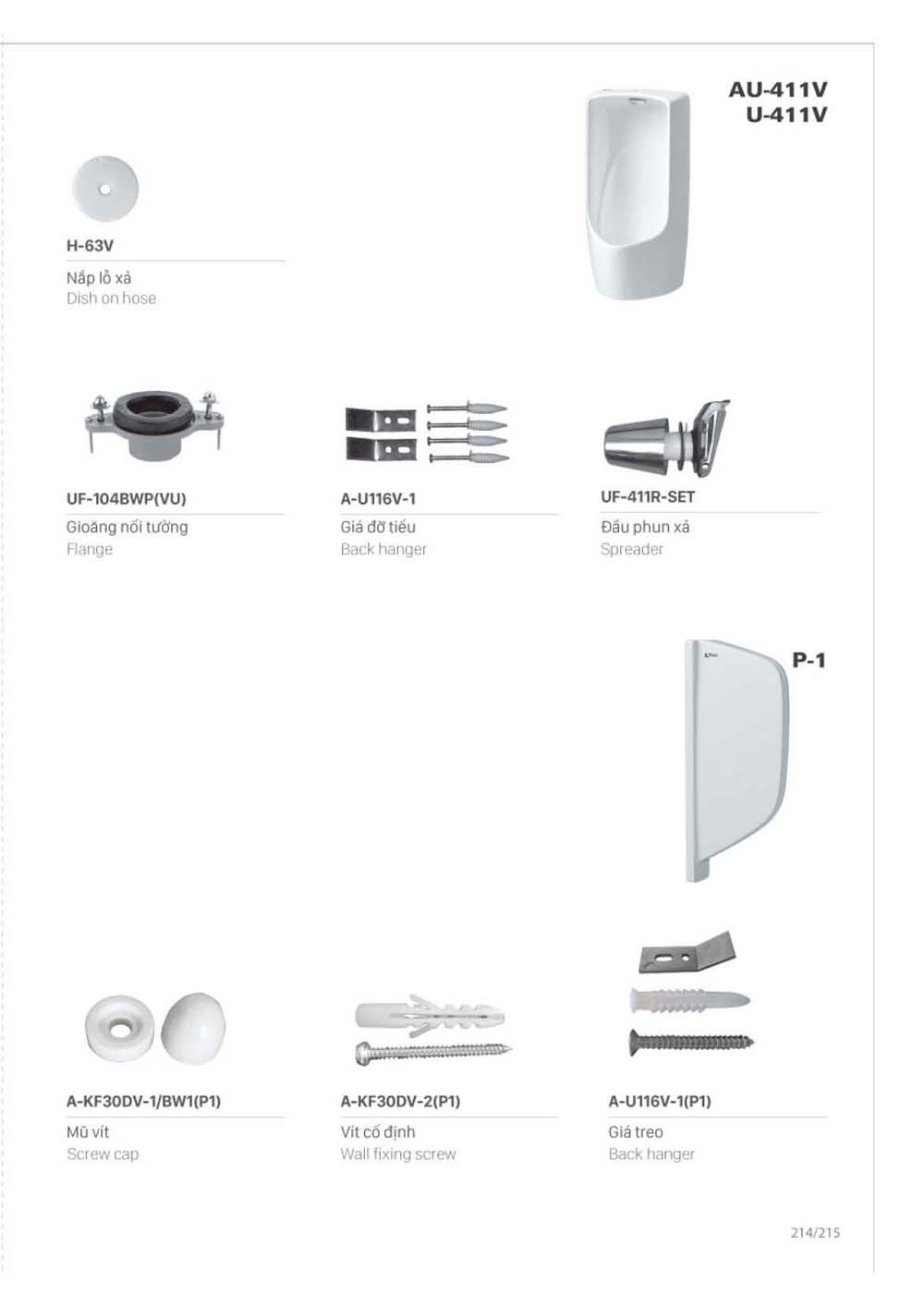 Catalogue Linh phu kien thay the INAX vuathietbi.com 215