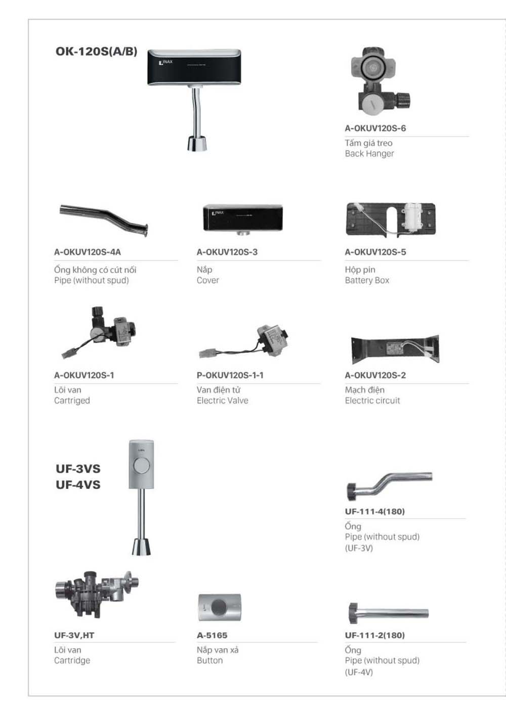 Catalogue Linh phu kien thay the INAX vuathietbi.com 222
