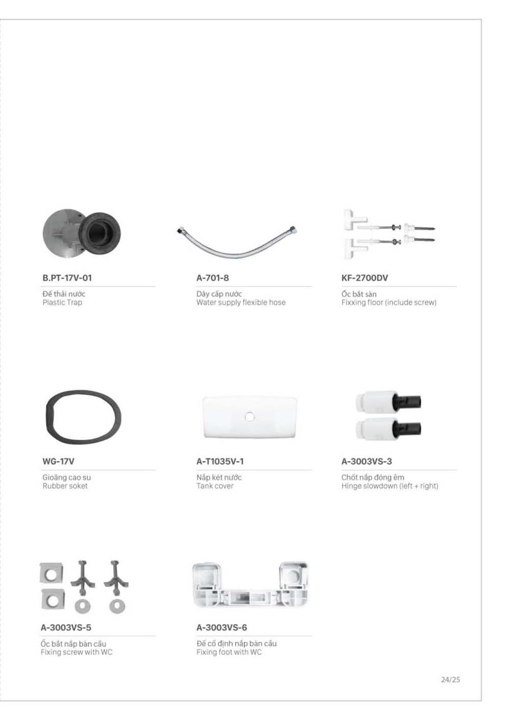 Catalogue Linh phu kien thay the INAX vuathietbi.com 25