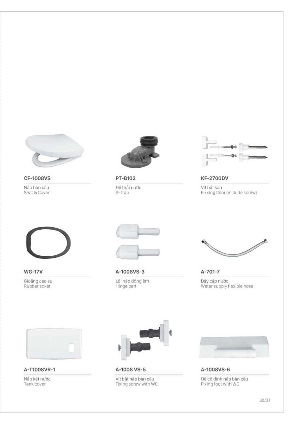 Catalogue Linh phu kien thay the INAX vuathietbi.com 31