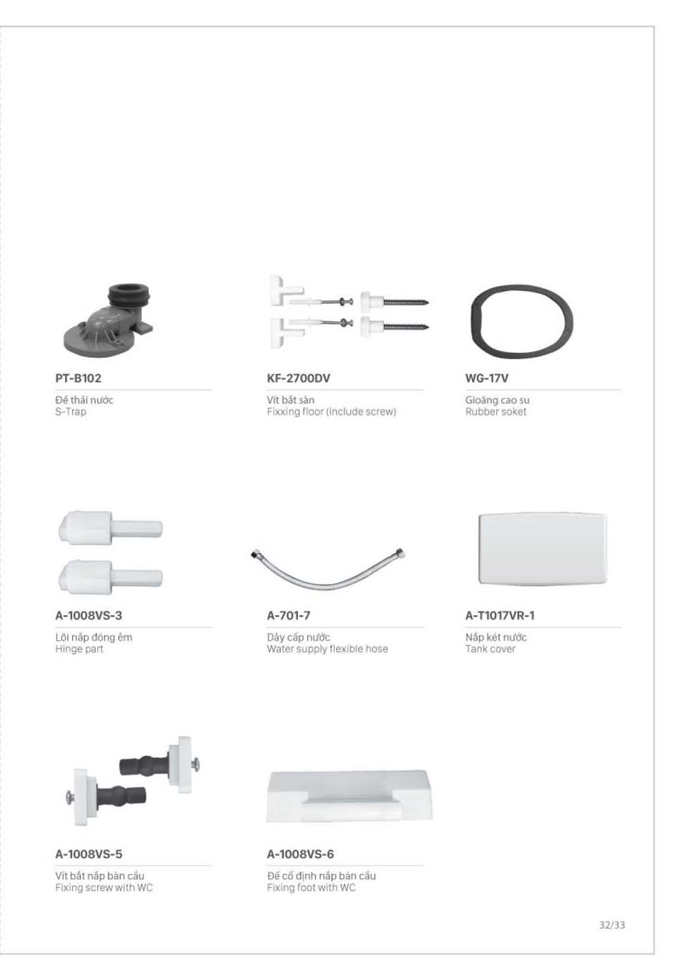 Catalogue Linh phu kien thay the INAX vuathietbi.com 33
