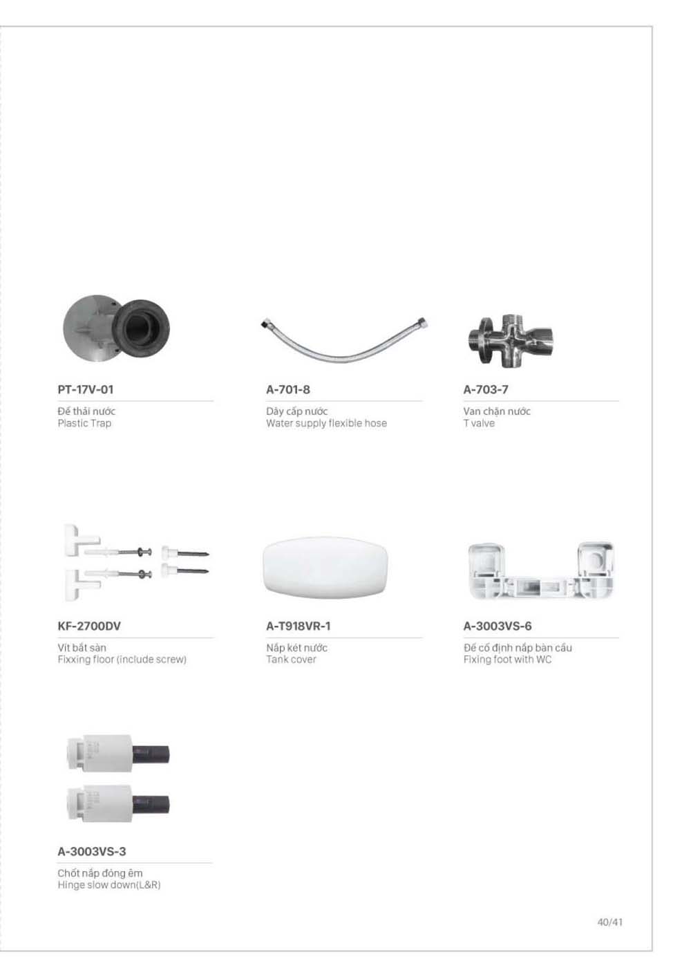 Catalogue Linh phu kien thay the INAX vuathietbi.com 41